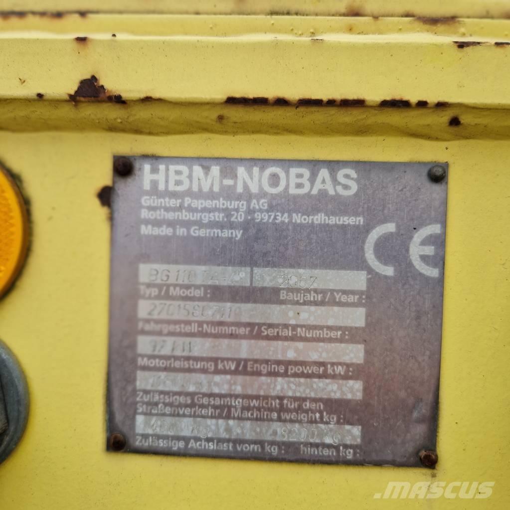 HBM BG 110 TA-4 معدات تمهيد الطرق