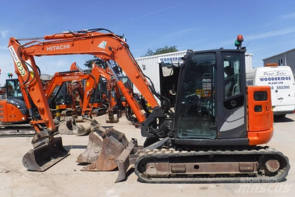 Hitachi ZX 85 US B-6 حفارات وسط 7 طن - 12 طن