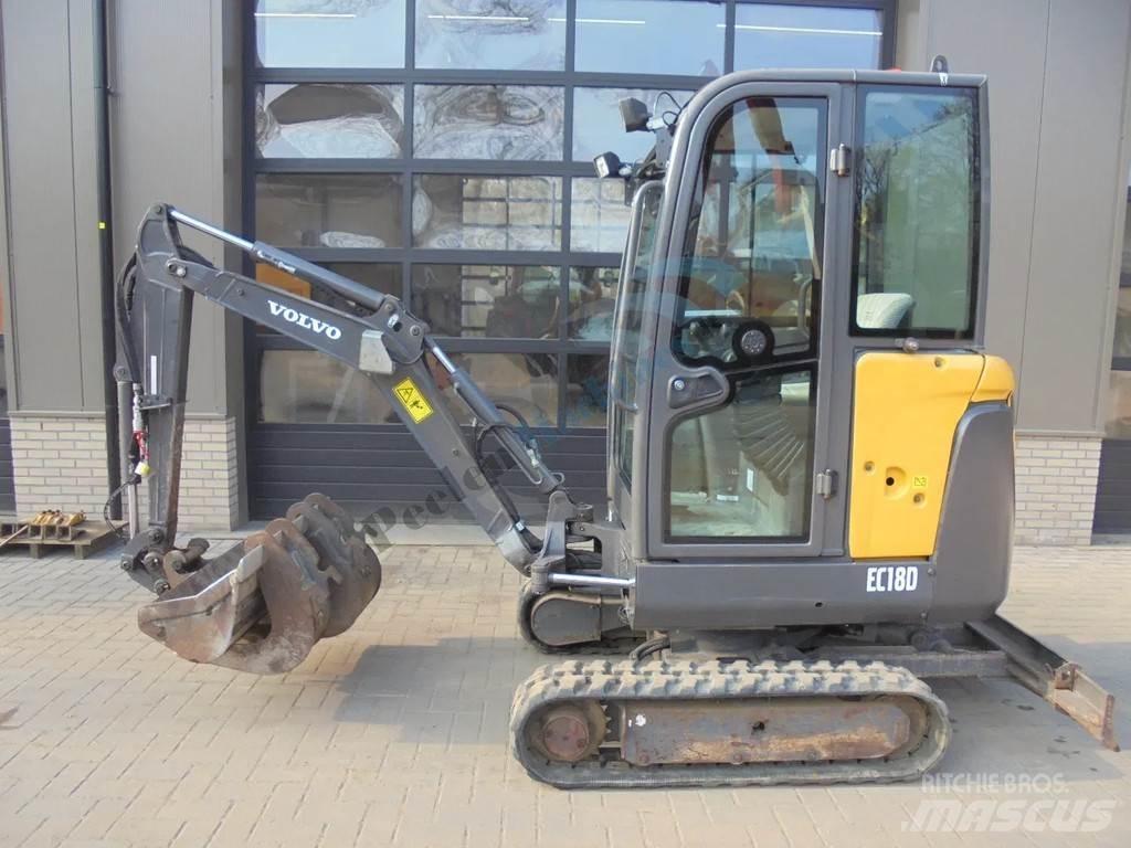 Volvo EC 18 D حفارات صغيرة أقل من 7 طن (حفارات صغيرة)