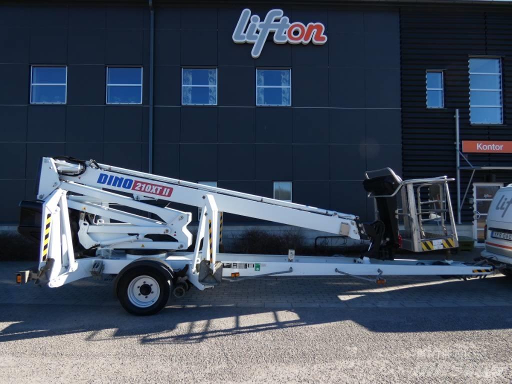 Dino 210 XT Skylift المنصات الهوائية المثبتة على مقطورة
