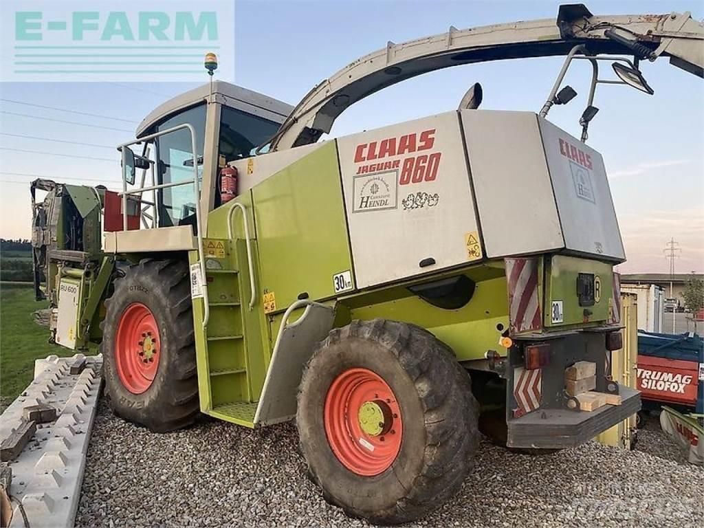 CLAAS jaguar 860 علافات ذاتية الدفع