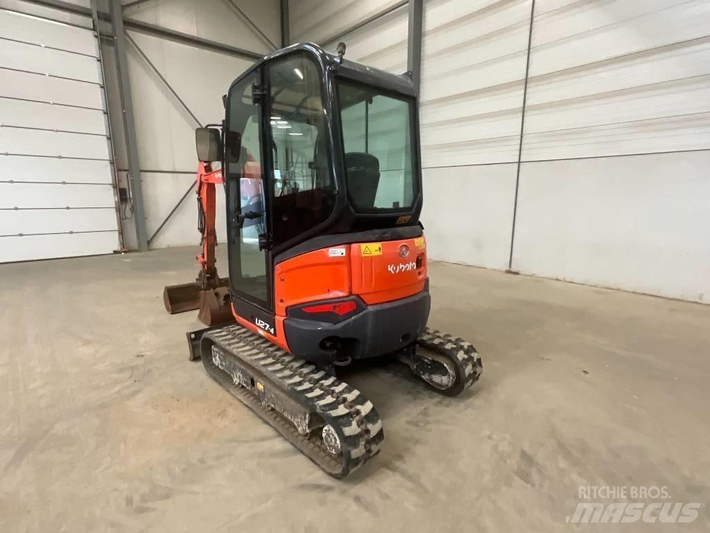 Kubota U 27-4 حفارات صغيرة أقل من 7 طن (حفارات صغيرة)