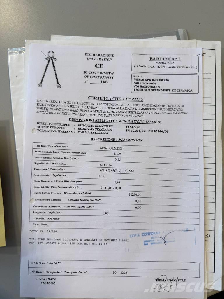 Merlo Roto 38.14 S مناولات متداخلة