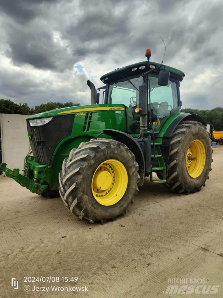 John Deere 7260 R الجرارات