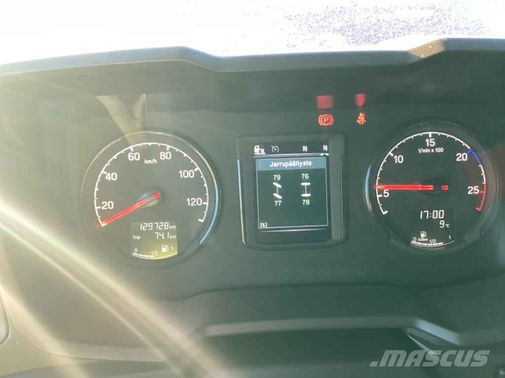 Scania P 250 شاحنات ذات هيكل صندوقي