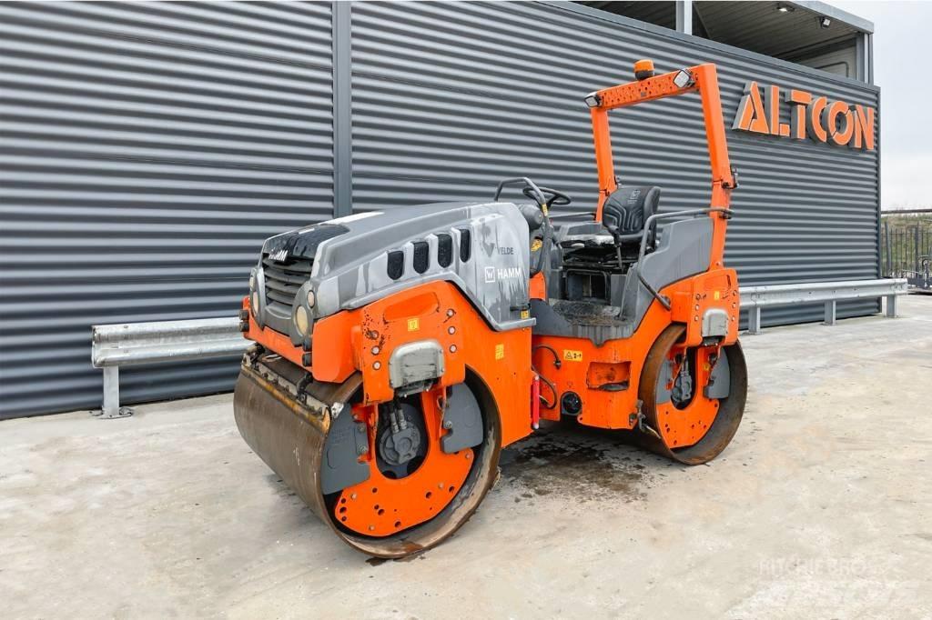 Hamm HD 14 VV مداحل ثنائية الاسطوانة