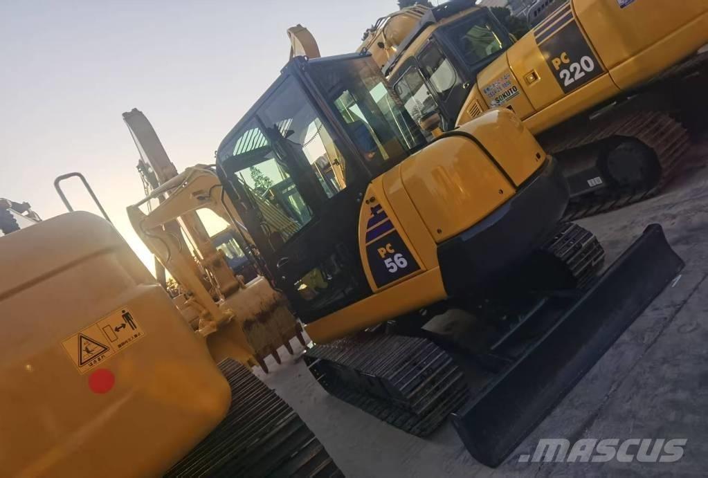 Komatsu PC 56 حفارات صغيرة أقل من 7 طن (حفارات صغيرة)