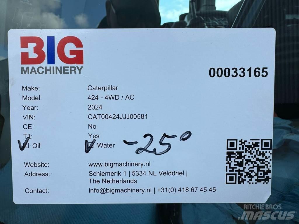 CAT 424 - 4WD / AC لوادر ذات جرافات عكسية