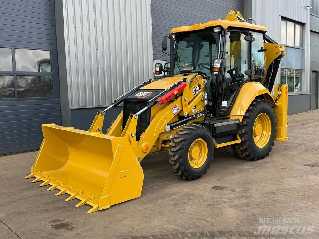 CAT 424 - 4WD / AC لوادر ذات جرافات عكسية