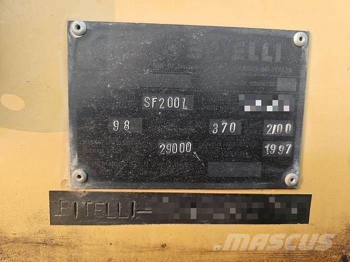 Bitelli SF200 معدات السفلتة