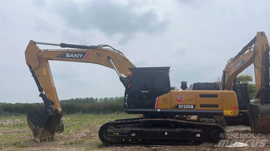 Sany SY 335 H حفارات زحافة
