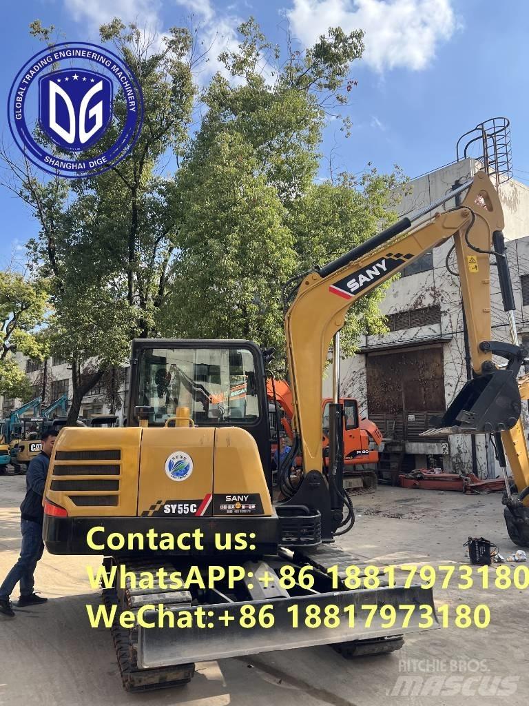 Sany SY 55 C حفارات صغيرة أقل من 7 طن (حفارات صغيرة)