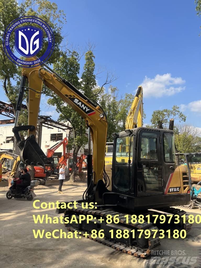 Sany SY 55 C حفارات صغيرة أقل من 7 طن (حفارات صغيرة)