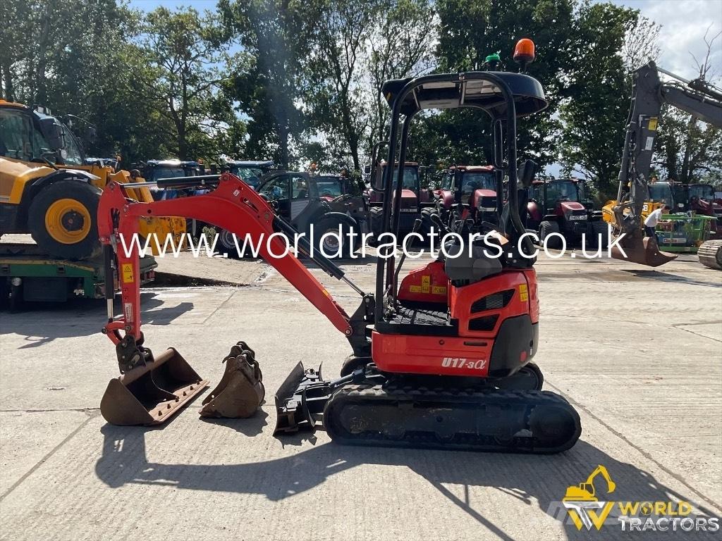 Kubota U 17-3 حفارات صغيرة أقل من 7 طن (حفارات صغيرة)
