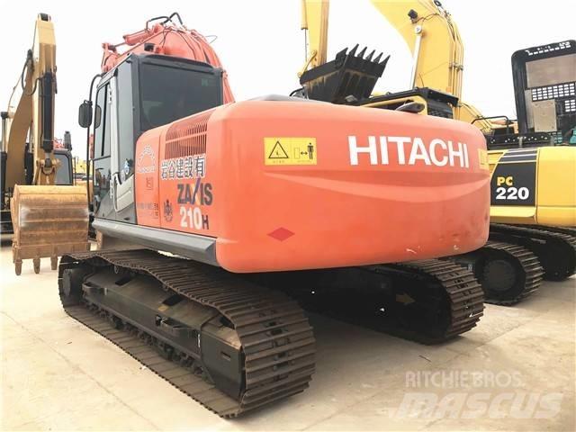 Hitachi zx210 حفارات زحافة