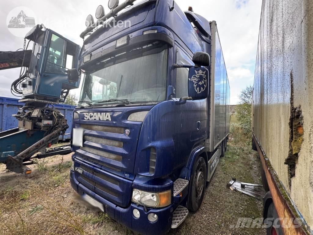 Scania R 420 LB شاحنات ذات هيكل صندوقي