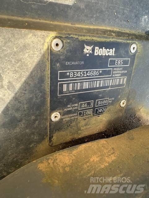 Bobcat E 85 حفارات وسط 7 طن - 12 طن