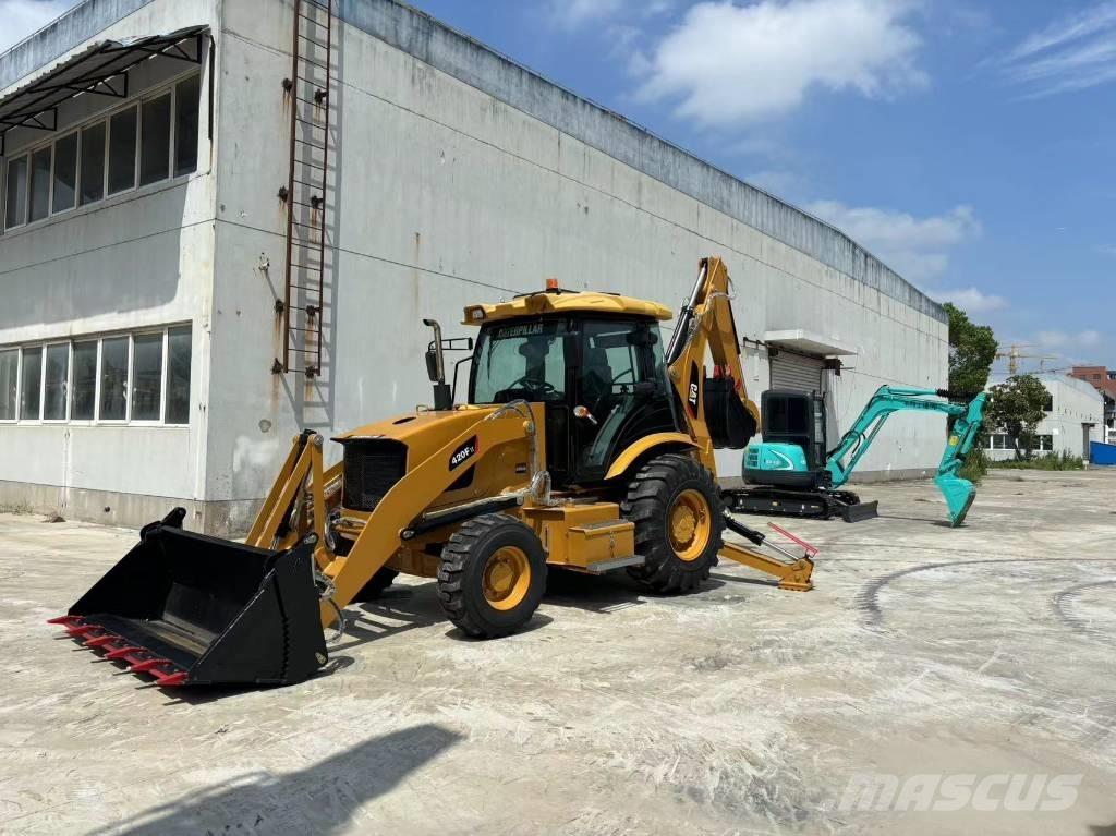 CAT 420 F لوادر ذات جرافات عكسية
