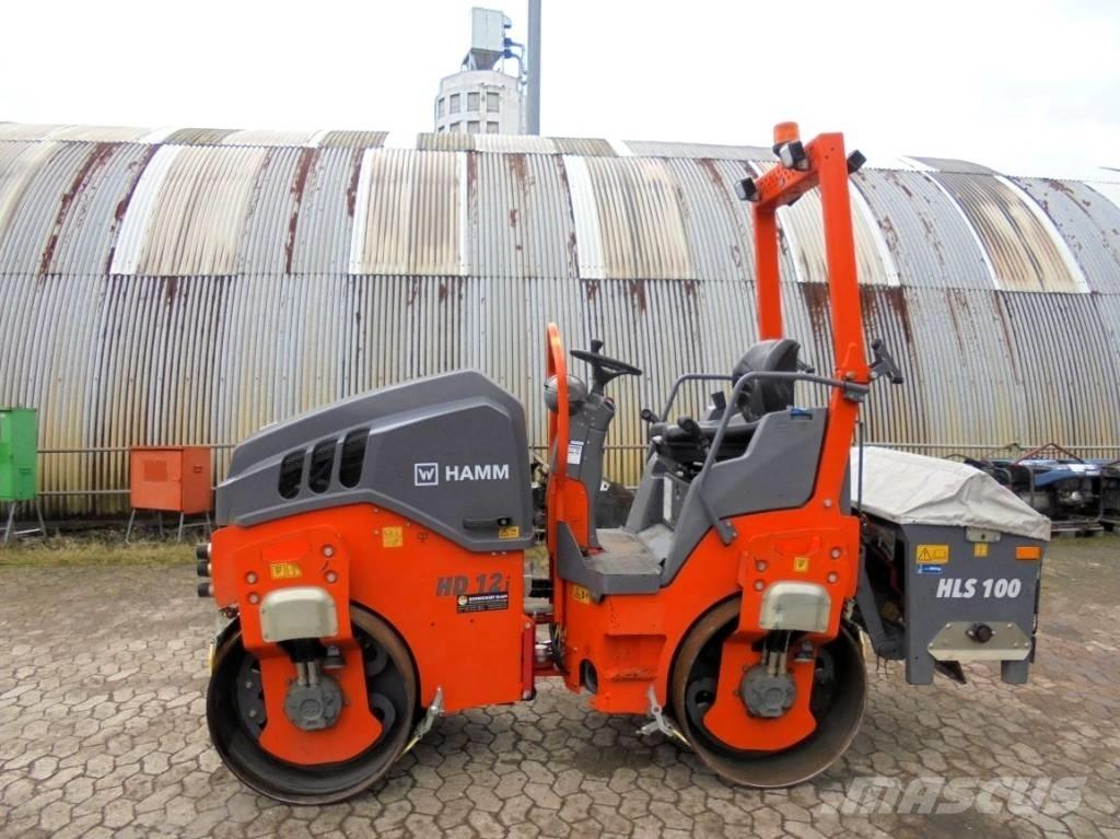 Hamm HD 12i VV مداحل ثنائية الاسطوانة