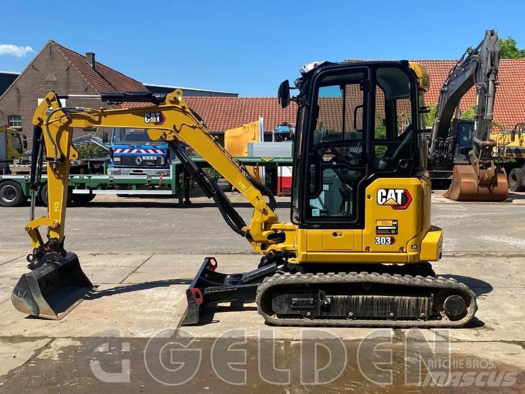 CAT 303 - 3 Buckets حفارات صغيرة أقل من 7 طن (حفارات صغيرة)