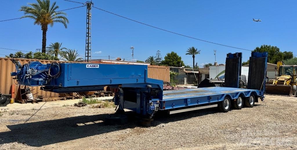 Kaiser S5703 F نصف مقطورة مسطحة منخفضة