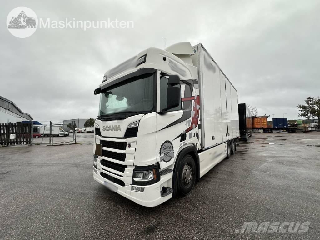 Scania R 540 شاحنات ذات هيكل صندوقي