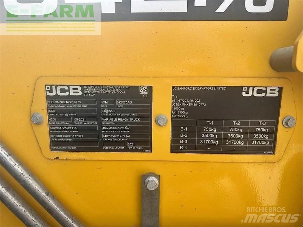 JCB 542-70 معدات مناولة لأغراض الزراعة