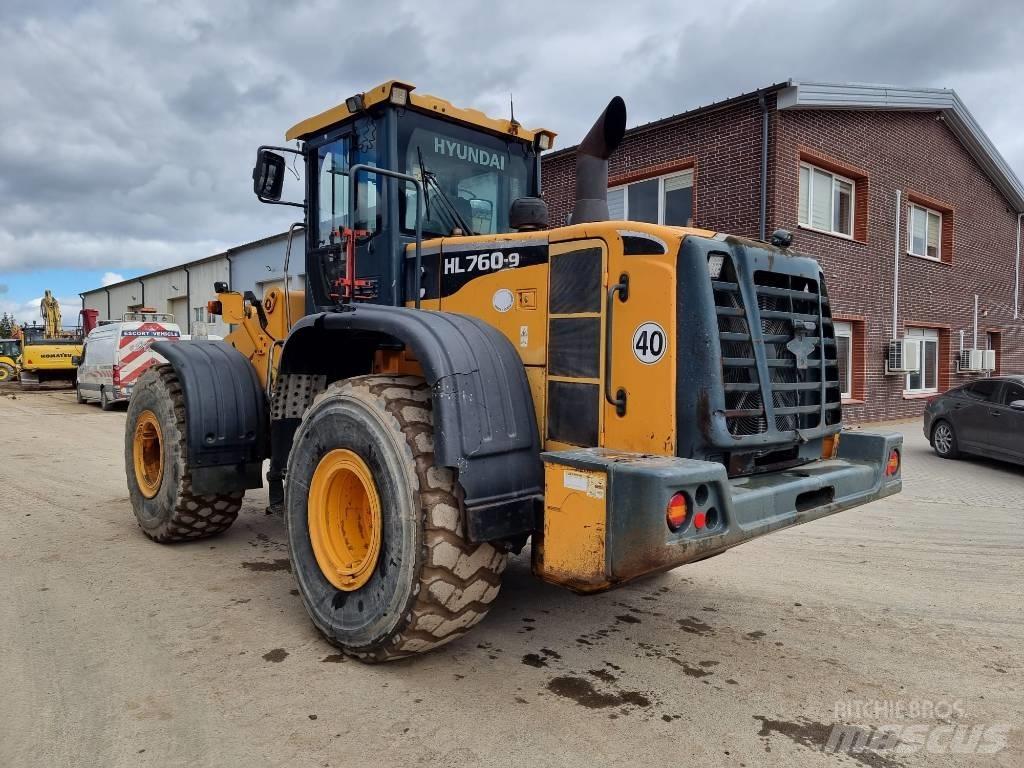 Hyundai HL 760-9 لوادر بعجل