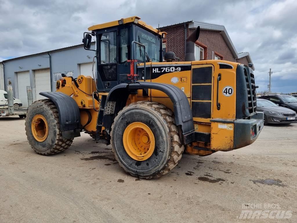 Hyundai HL 760-9 لوادر بعجل