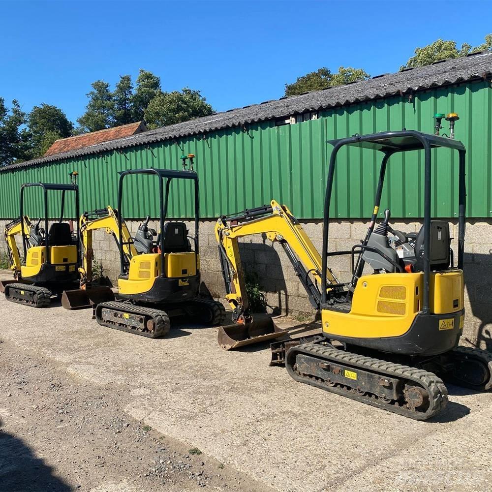 Yanmar Vio 17 حفارات صغيرة أقل من 7 طن (حفارات صغيرة)