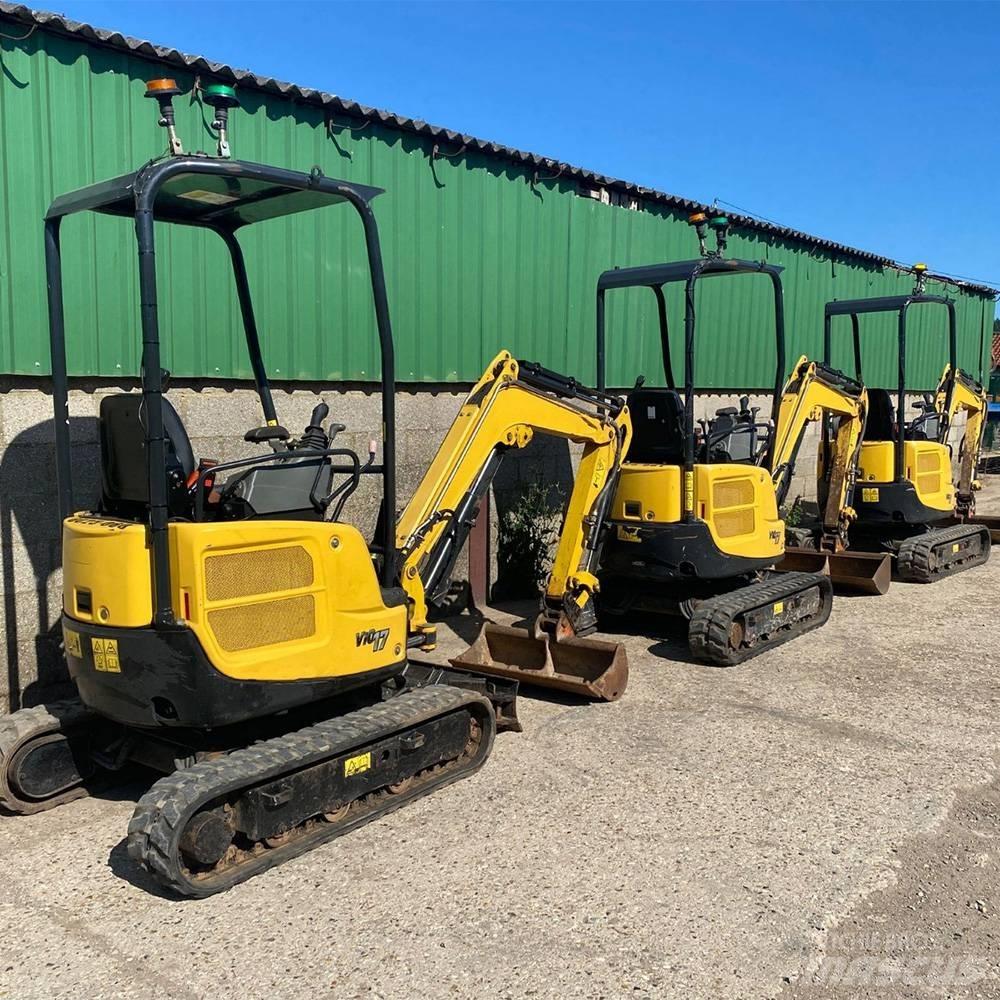 Yanmar Vio 17 حفارات صغيرة أقل من 7 طن (حفارات صغيرة)