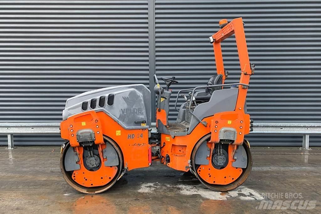 Hamm HD 14 VV مداحل ثنائية الاسطوانة