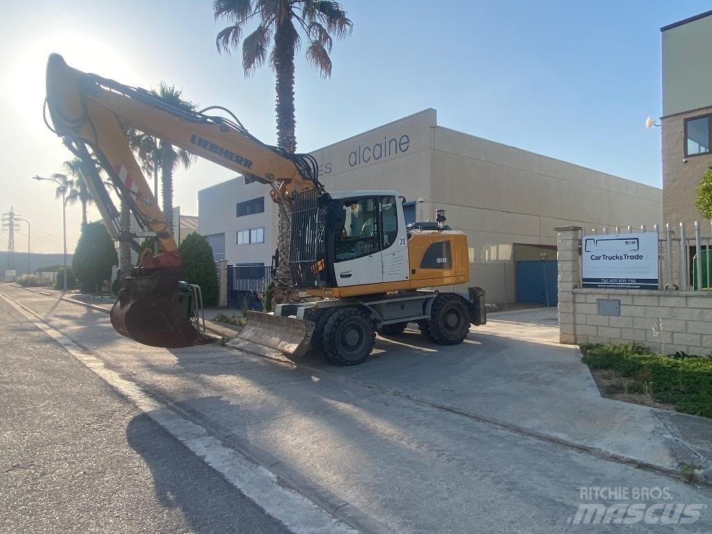 Liebherr A918 حفارات بعجل