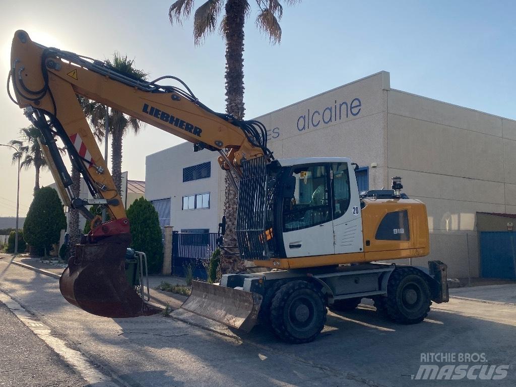 Liebherr A918 حفارات بعجل