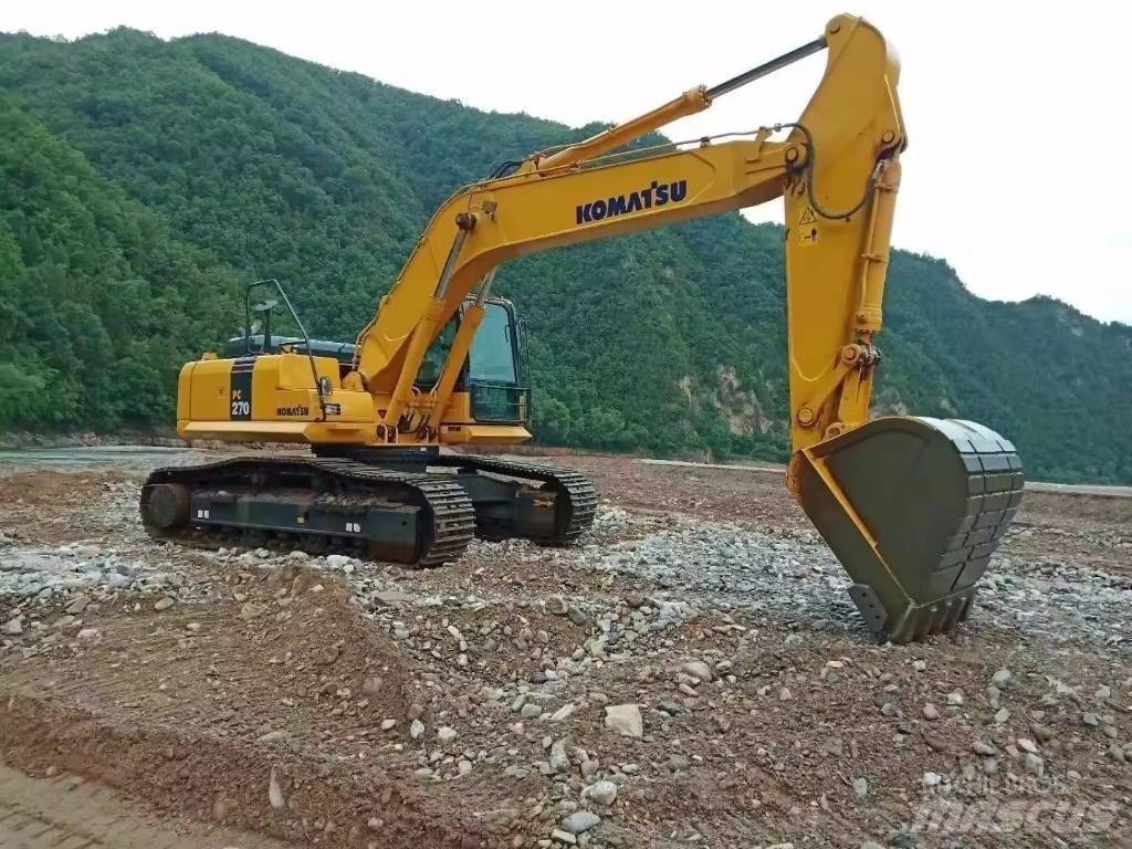 Komatsu PC 270 حفارات زحافة