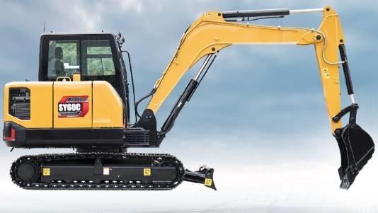 Sany SY 60 C-9 حفارات وسط 7 طن - 12 طن