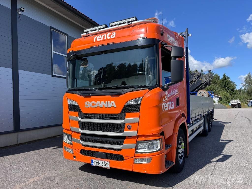 Scania G 410 شاحنات الرافعات