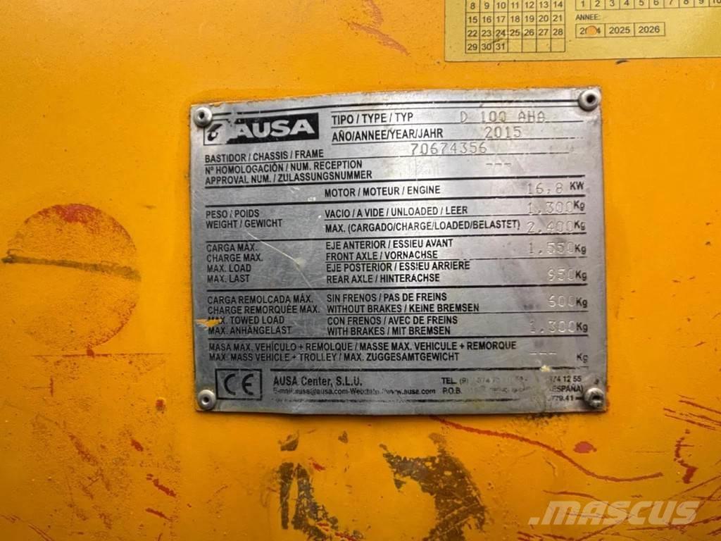 Ausa D 100 AHA ساحبات مفصلية