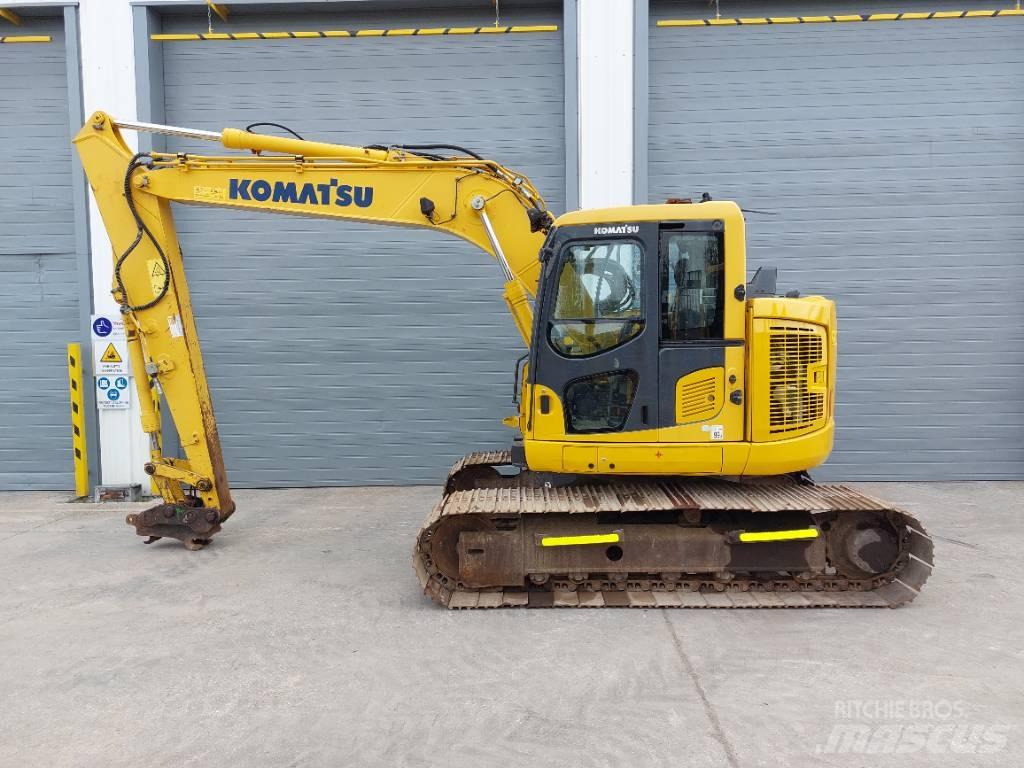Komatsu PC138US-11 حفارات زحافة