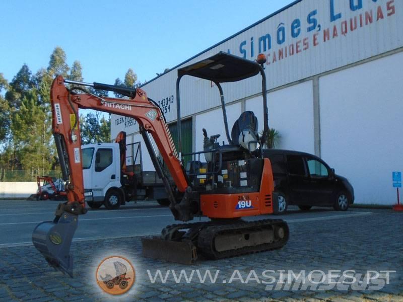 Hitachi ZX 19 U-6 حفارات صغيرة أقل من 7 طن (حفارات صغيرة)
