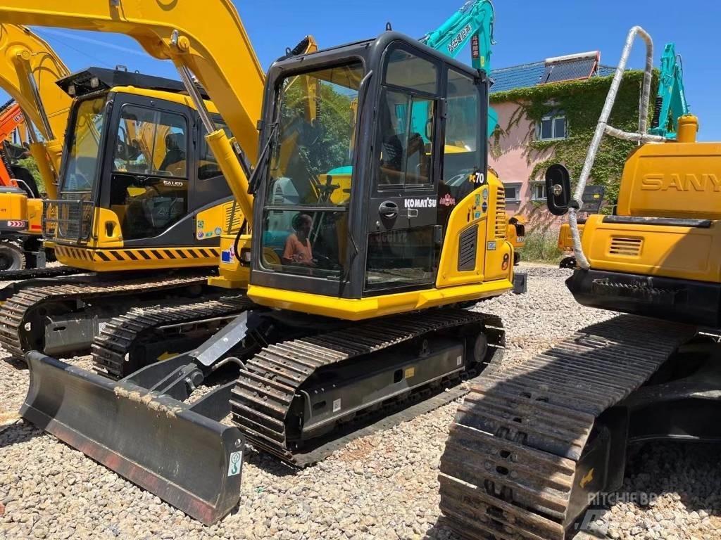 Komatsu PC 70 حفارات زحافة