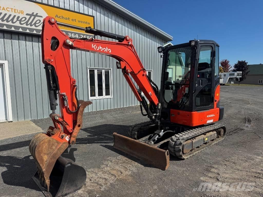 Kubota KX 033-4 حفارات صغيرة أقل من 7 طن (حفارات صغيرة)
