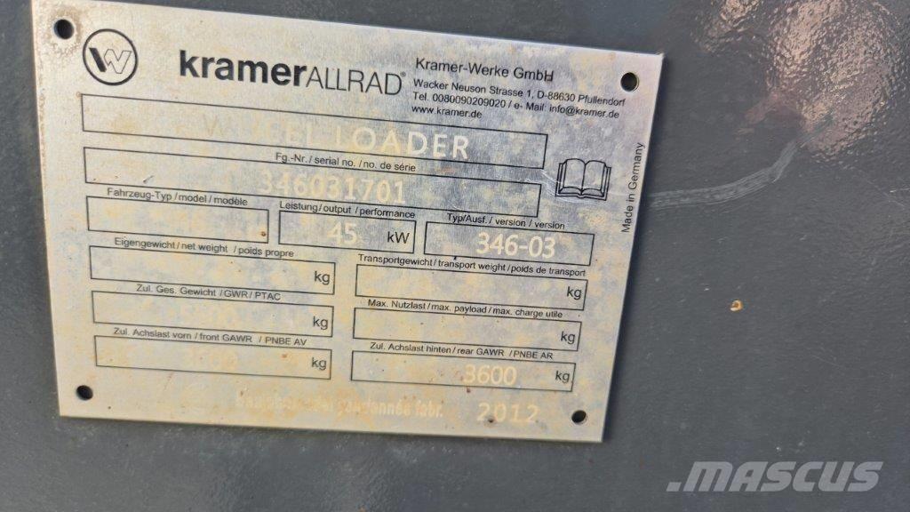 Kramer 750 لوادر بعجل