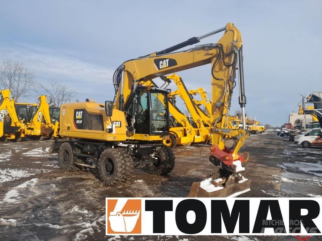 CAT M 314 F حفارات بعجل