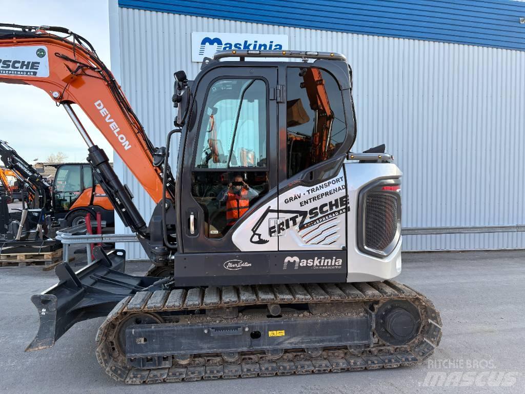 Develon DX 85 R-7 حفارات وسط 7 طن - 12 طن