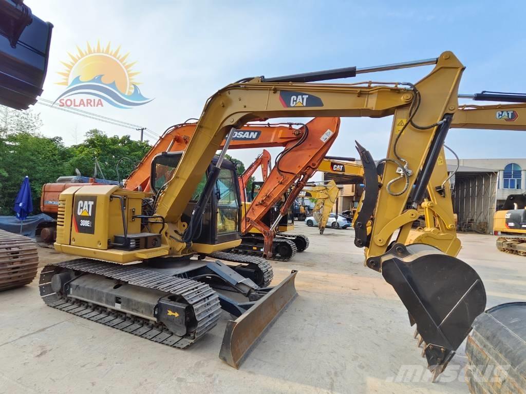 CAT 308 E 2 CR حفارات وسط 7 طن - 12 طن