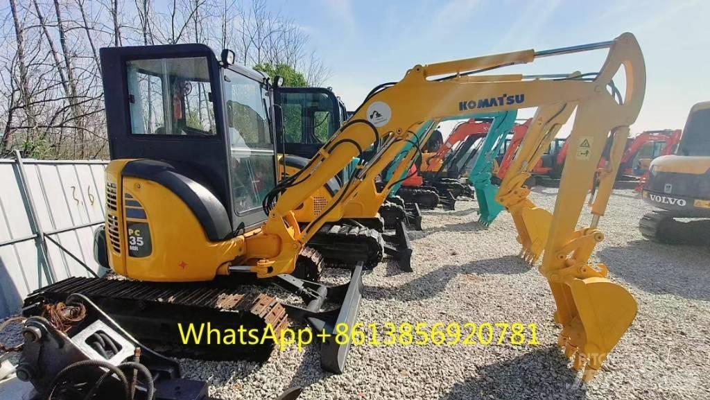 Komatsu PC 35 MR حفارات صغيرة أقل من 7 طن (حفارات صغيرة)