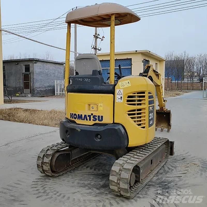 Komatsu PC 20 حفارات زحافة