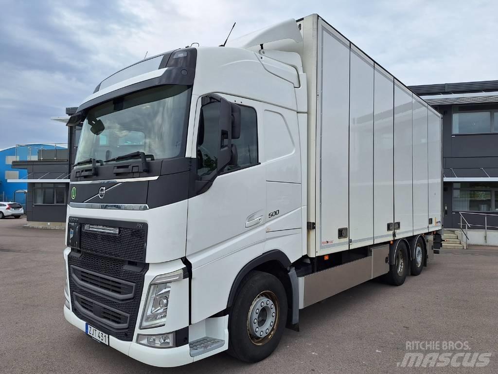 Volvo FH 500 شاحنات ذات هيكل صندوقي