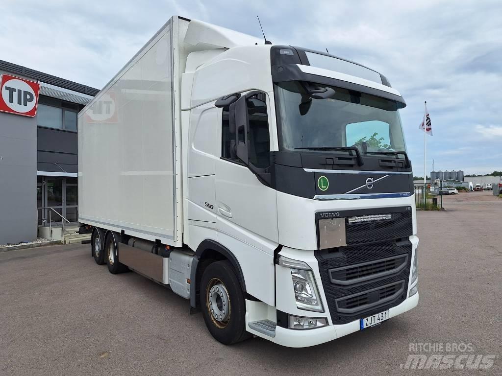 Volvo FH 500 شاحنات ذات هيكل صندوقي
